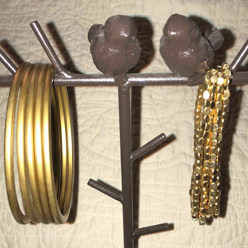 Gold bangles (2 sets)